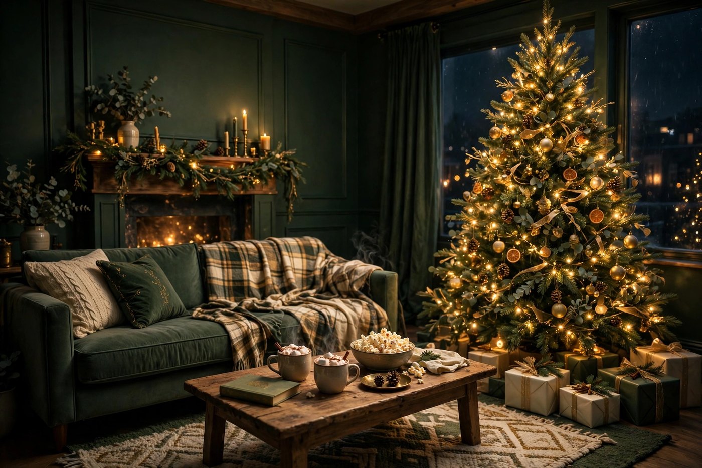 How to Throw the Perfect Christmas Movie Night