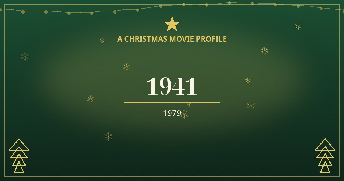 1941 — original designed title card art