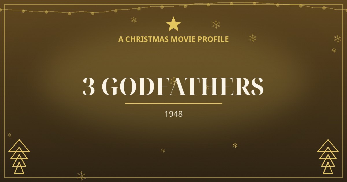 3 Godfathers — original designed title card art