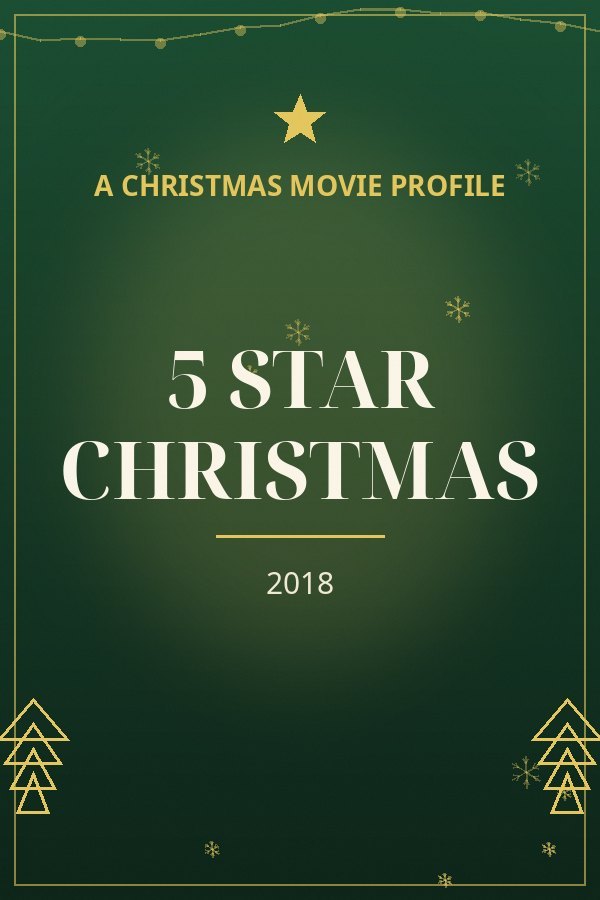 5 Star Christmas — designed title card art
