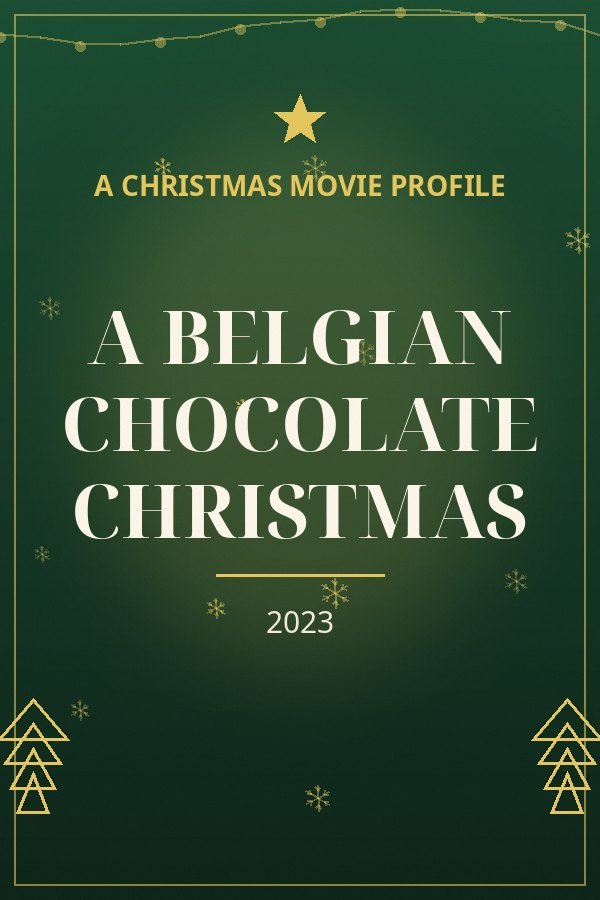 A Belgian Chocolate Christmas — designed title card art