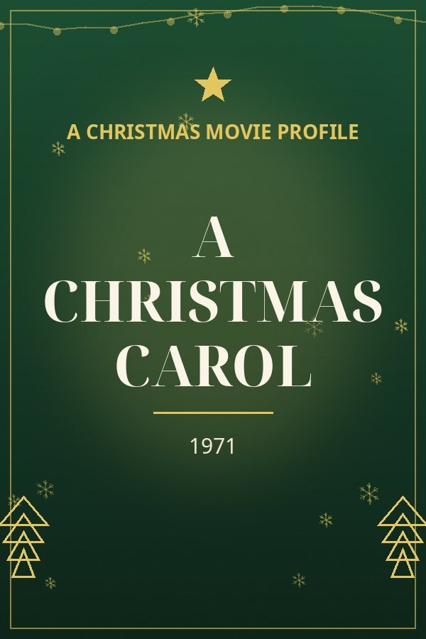 A Christmas Carol — designed title card art