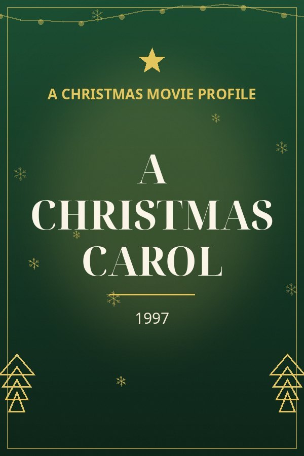 A Christmas Carol — designed title card art