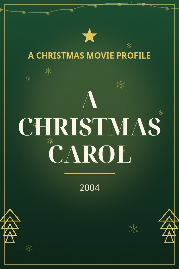 A Christmas Carol — designed title card art