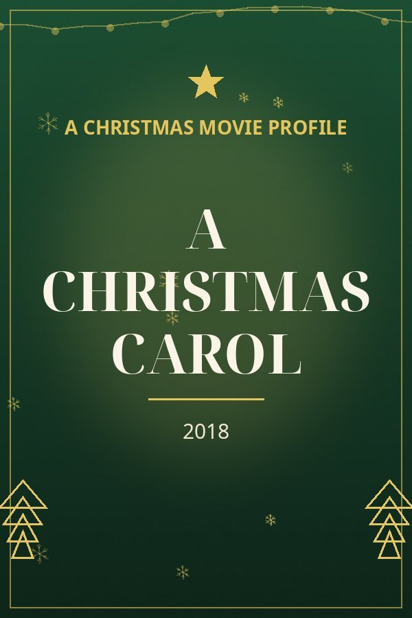 A Christmas Carol — designed title card art