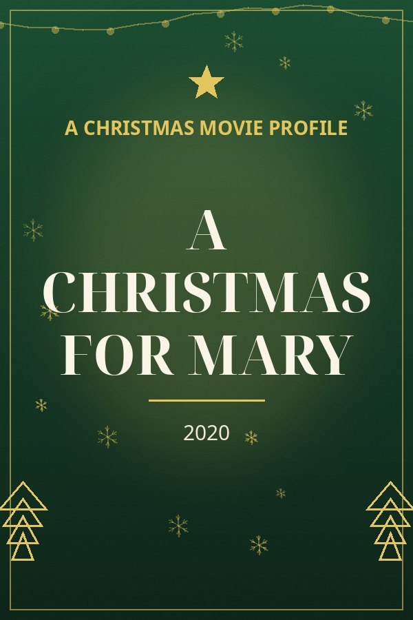 A Christmas for Mary — designed title card art