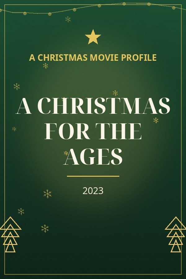 A Christmas for the Ages — designed title card art
