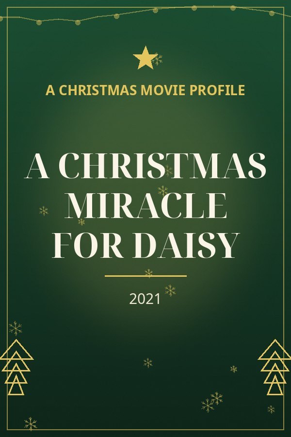 A Christmas Miracle for Daisy — designed title card art