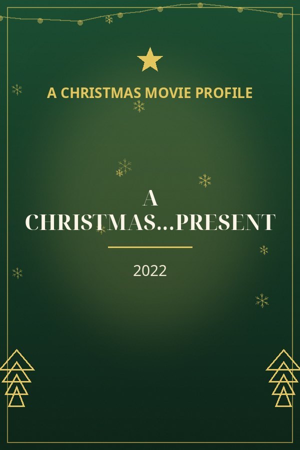 A Christmas...Present — designed title card art
