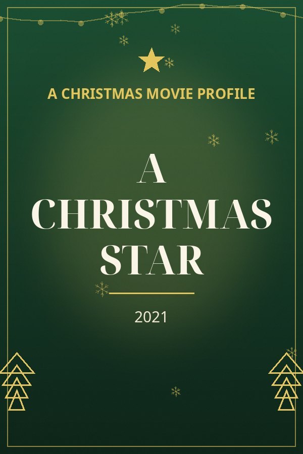 A Christmas Star — designed title card art