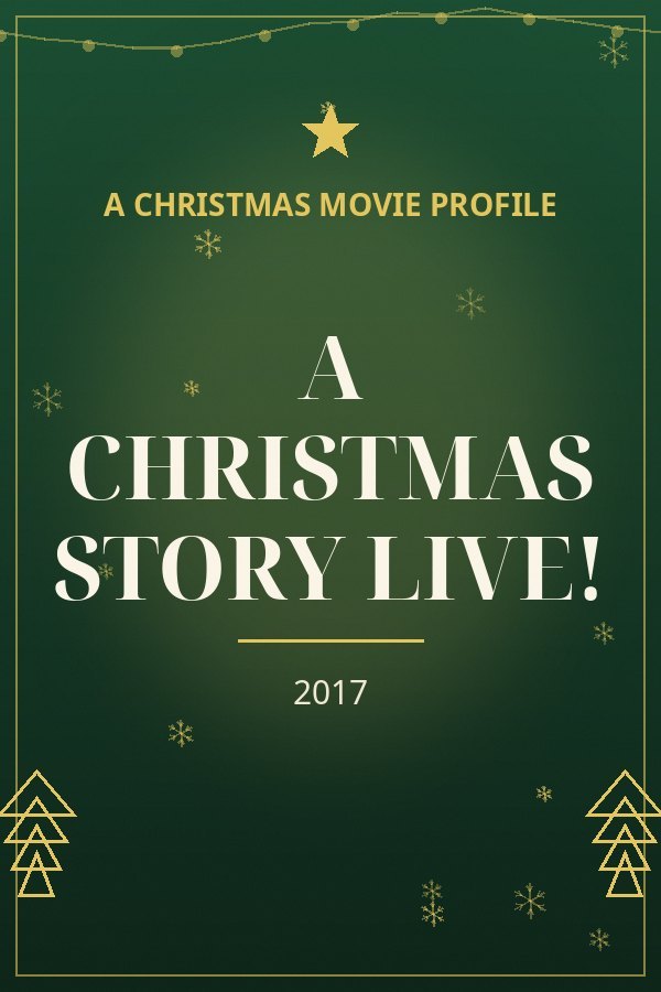 A Christmas Story Live! — designed title card art
