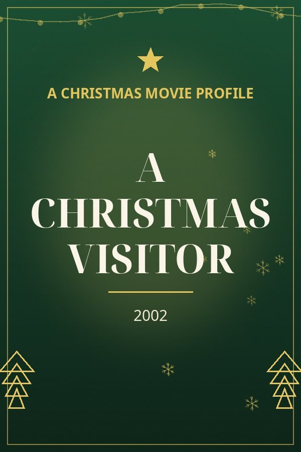 A Christmas Visitor — designed title card art
