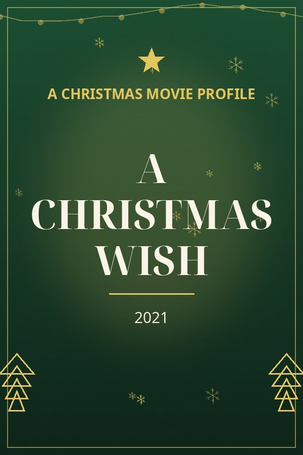 A Christmas Wish — designed title card art