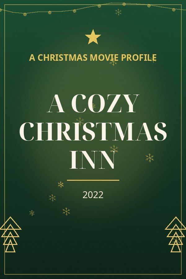 A Cozy Christmas Inn — designed title card art