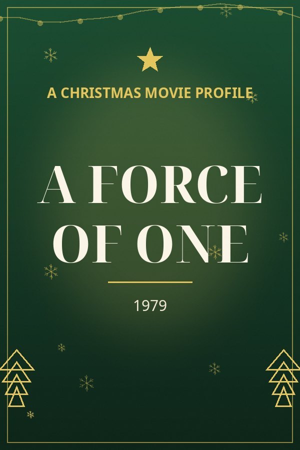 A Force of One — designed title card art