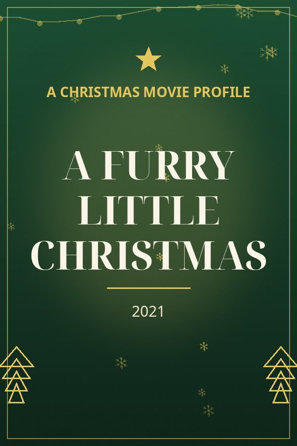 A Furry Little Christmas — designed title card art