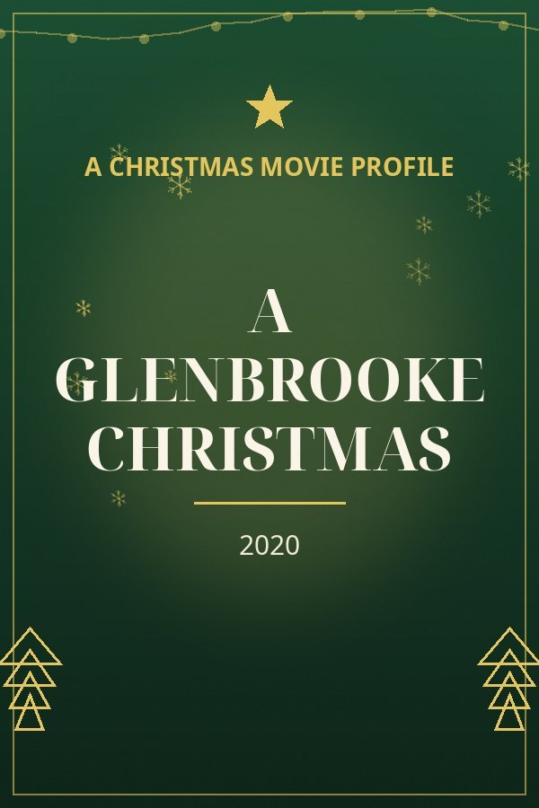 A Glenbrooke Christmas — designed title card art