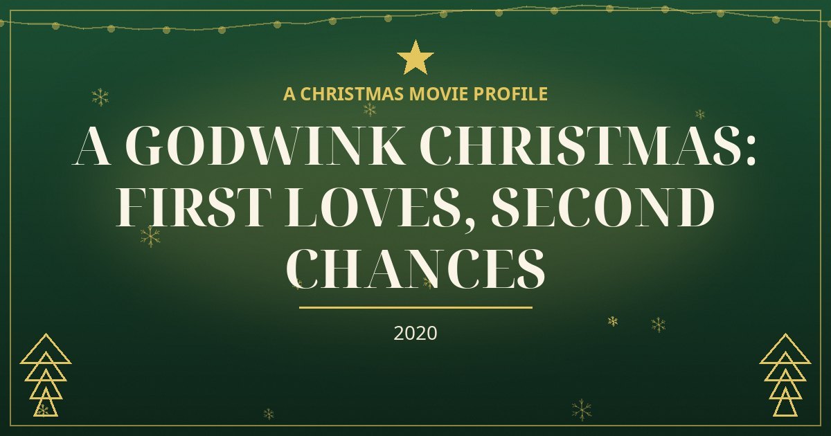A Godwink Christmas: First Loves, Second Chances — original designed title card art