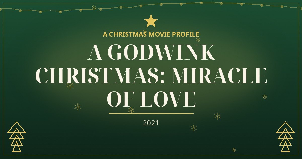 A Godwink Christmas: Miracle of Love — original designed title card art