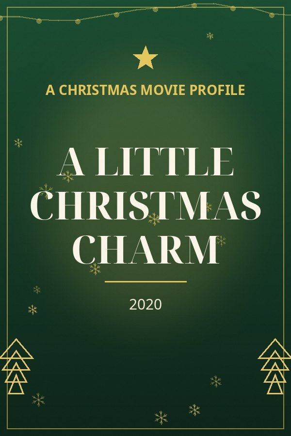 A Little Christmas Charm — designed title card art