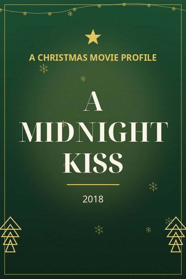 A Midnight Kiss — designed title card art