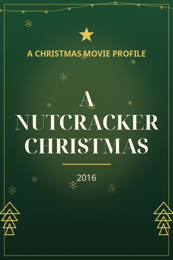 A Nutcracker Christmas — designed title card art