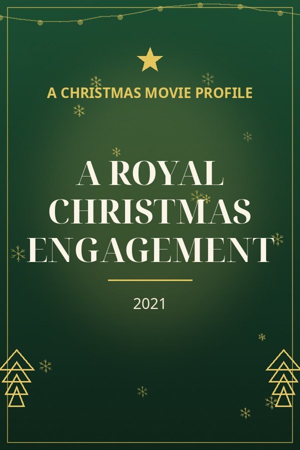 A Royal Christmas Engagement — designed title card art
