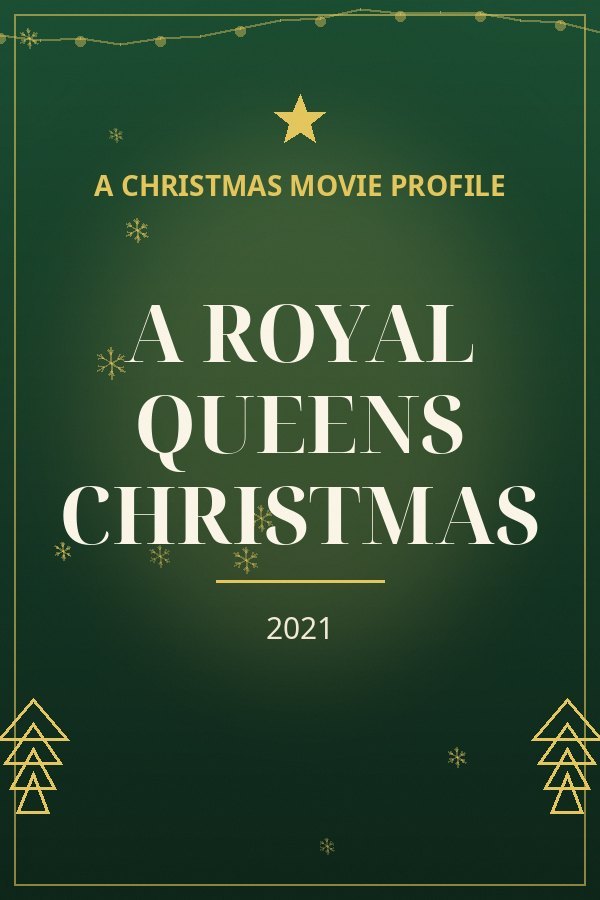 A Royal Queens Christmas — designed title card art
