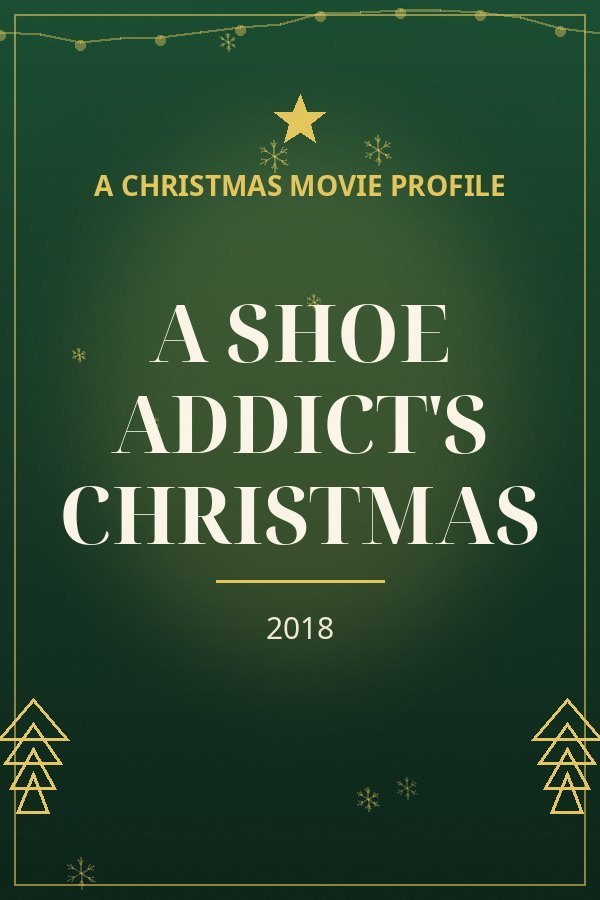 A Shoe Addict's Christmas — designed title card art