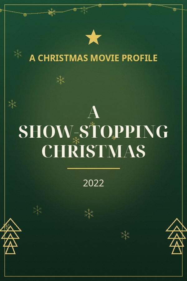 A Show-Stopping Christmas — designed title card art