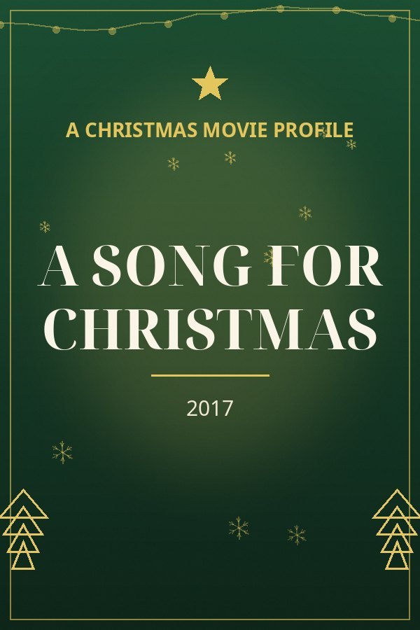 A Song for Christmas — designed title card art