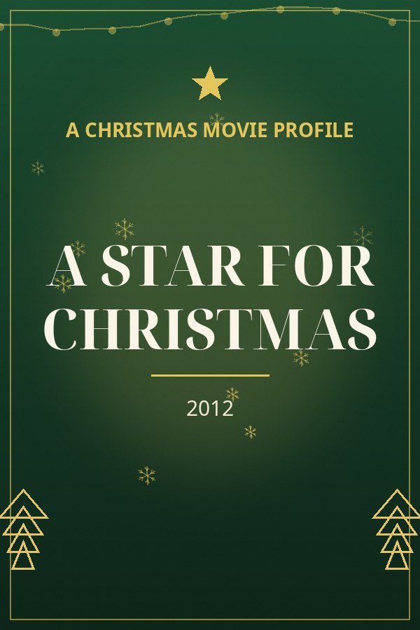 A Star for Christmas — designed title card art