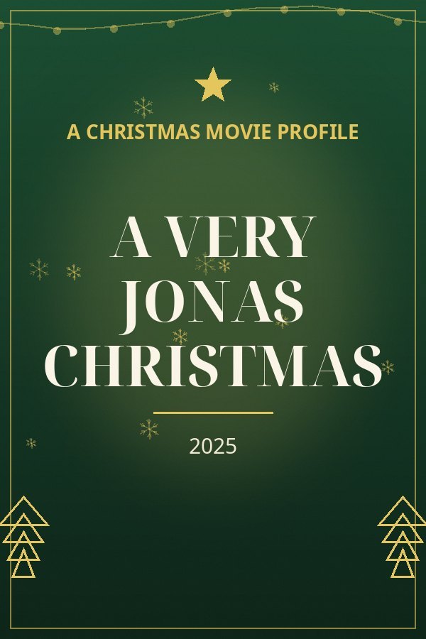 A Very Jonas Christmas — designed title card art