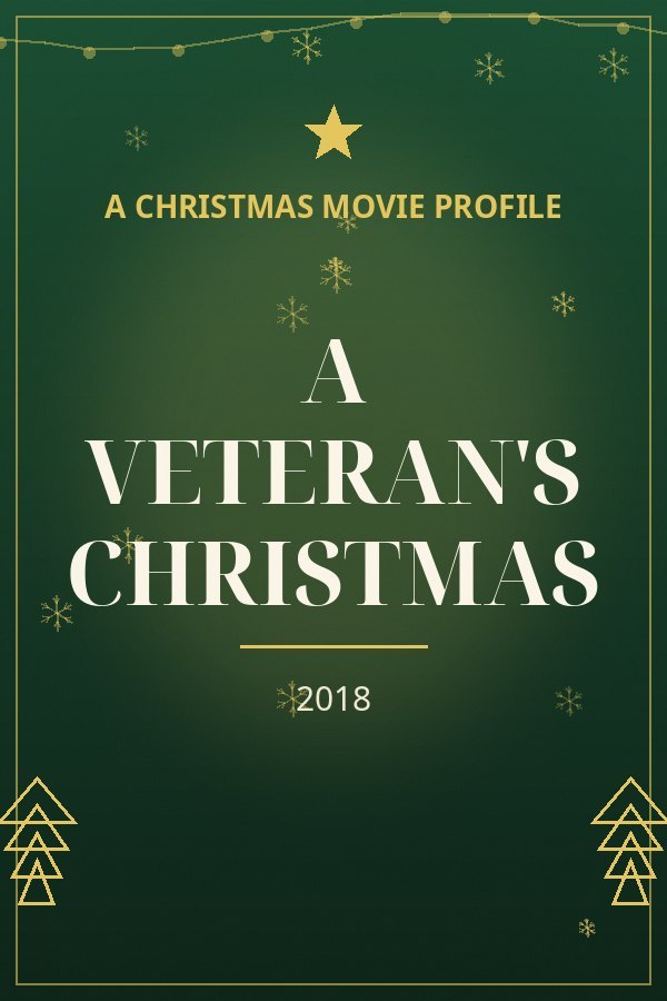A Veteran's Christmas — designed title card art