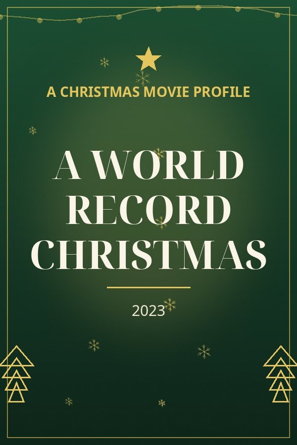 A World Record Christmas — designed title card art