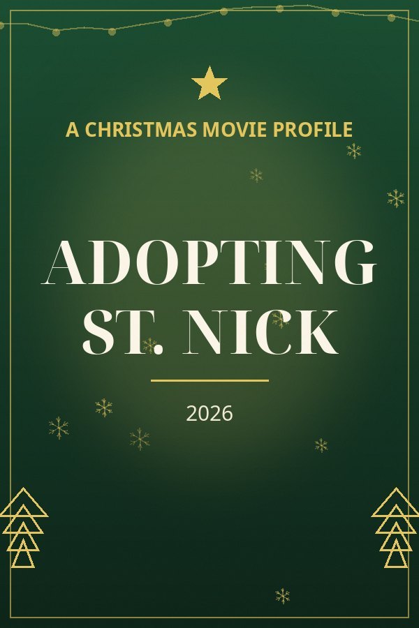 Adopting St. Nick — designed title card art