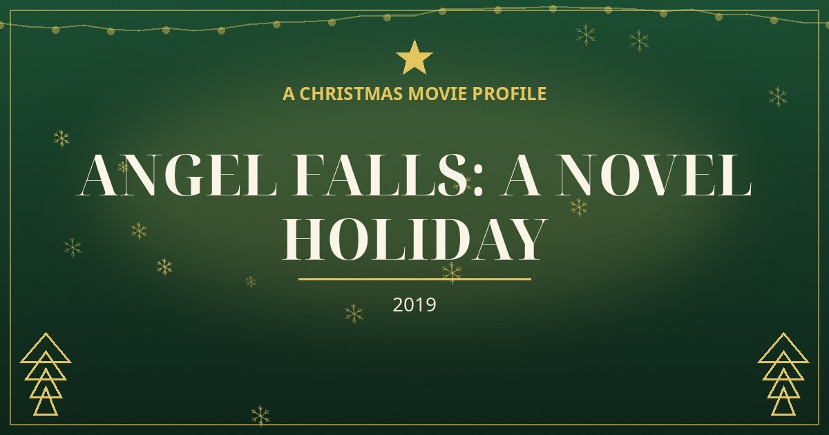 Angel Falls: A Novel Holiday — original designed title card art