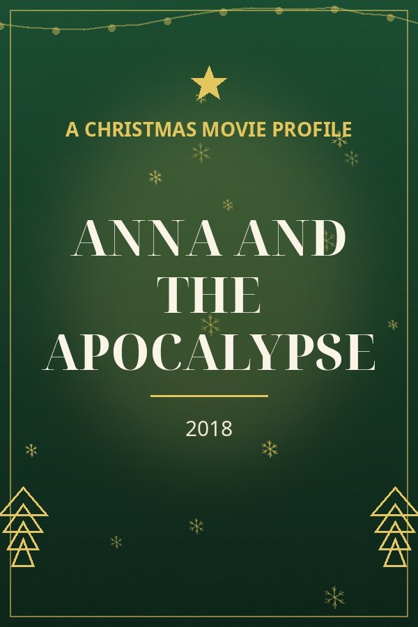 Anna and the Apocalypse — designed title card art