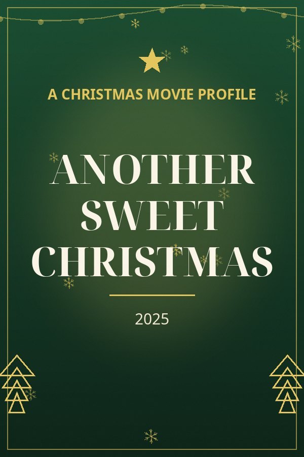 Another Sweet Christmas — designed title card art