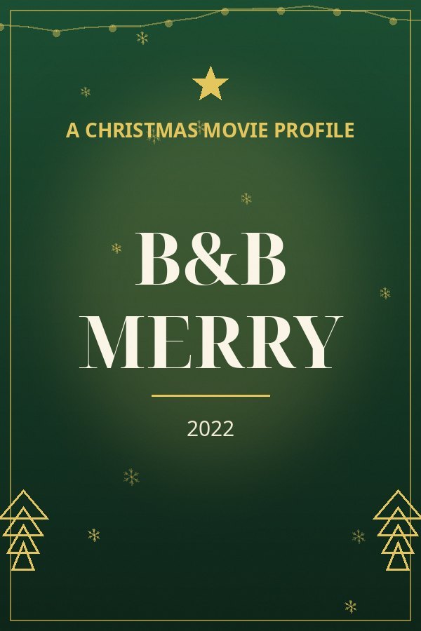 B&B Merry — designed title card art