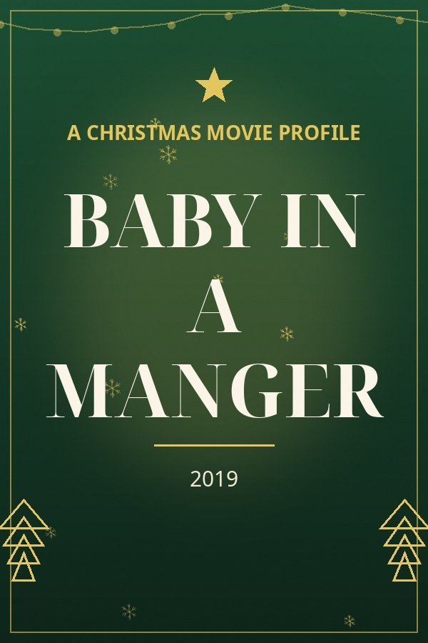 Baby in a Manger — designed title card art