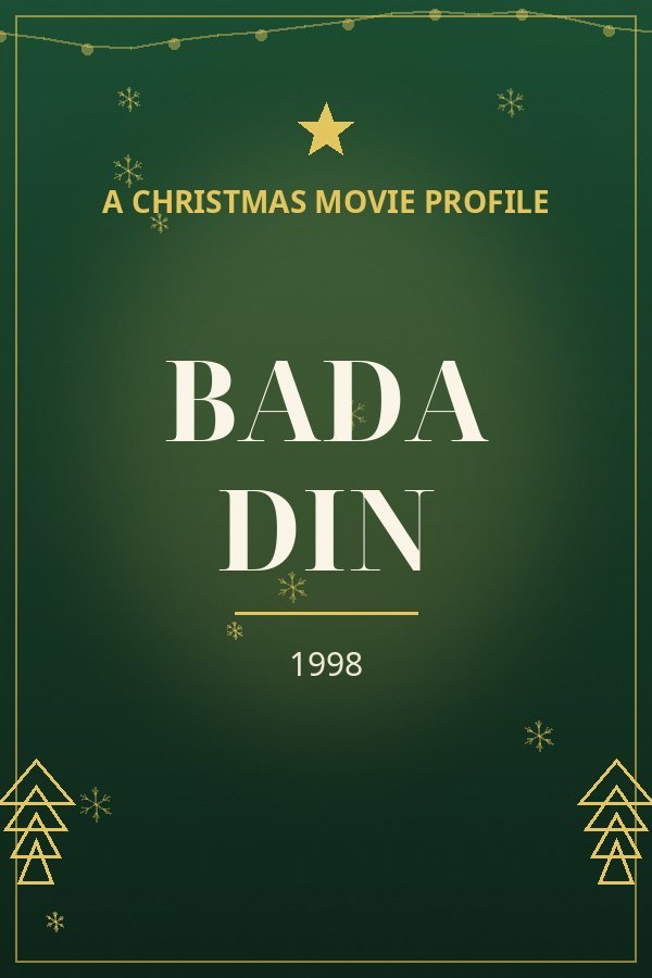 Bada Din — designed title card art