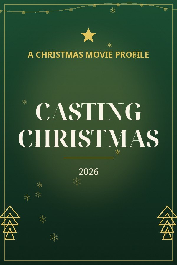 Casting Christmas — designed title card art