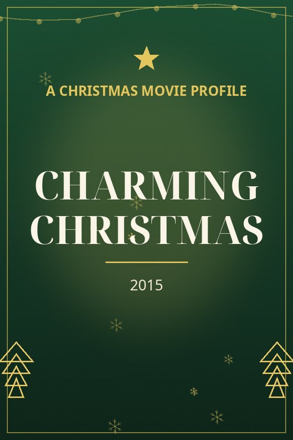 Charming Christmas — designed title card art