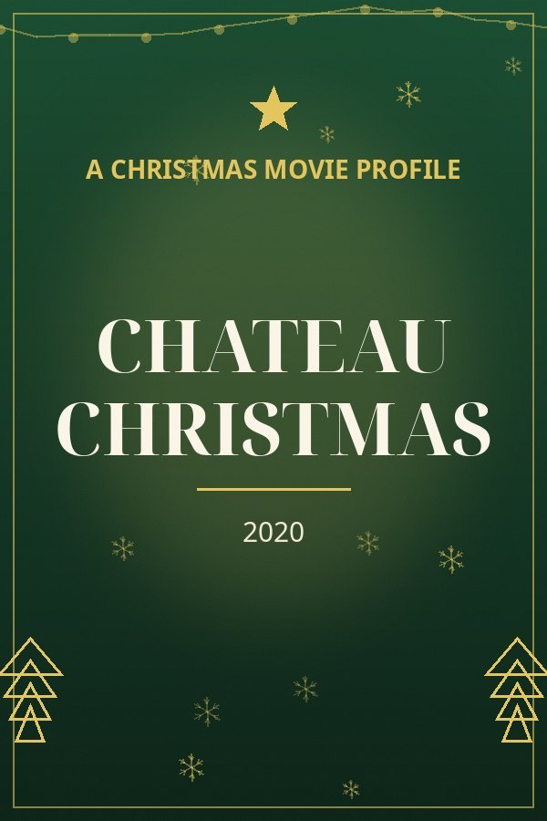 Chateau Christmas — designed title card art