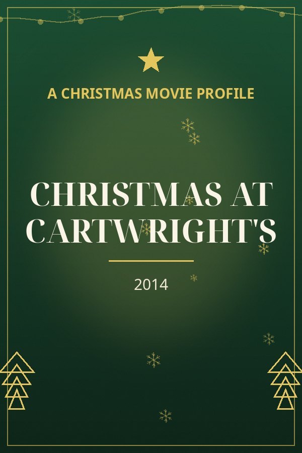 Christmas at Cartwright's — designed title card art