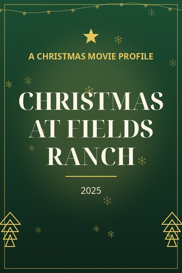 Christmas at Fields Ranch — designed title card art