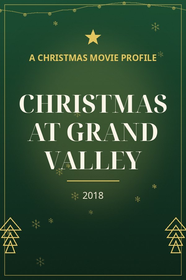 Christmas at Grand Valley — designed title card art