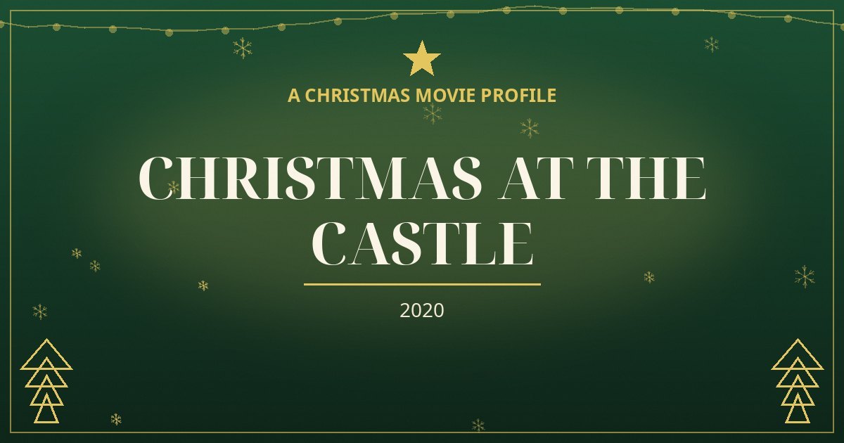 Christmas at the Castle — original designed title card art