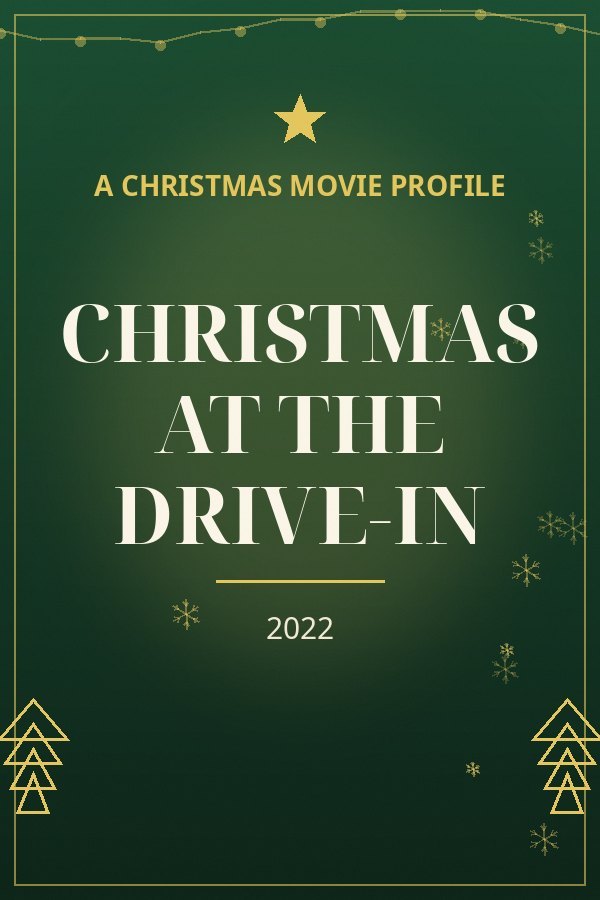 Christmas at the Drive-In — designed title card art
